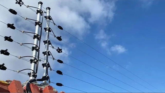  給零下40度的哈爾濱變電站裝電子圍欄，安排！