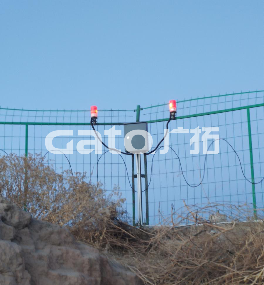  振動(dòng)光纖如何解鎖聯(lián)動(dòng)警燈？商周遺址周界安防項(xiàng)目來指路(圖10)